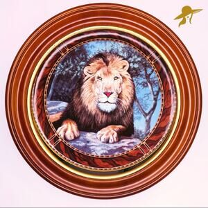 Sovereign Of The Serengeti Franklin Mint plate